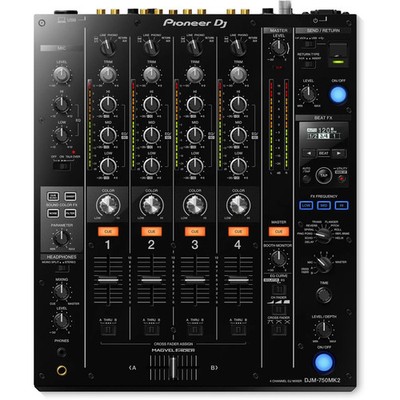 Pioneer DJM-750MK2 4-Channel Mixer with Club DNA