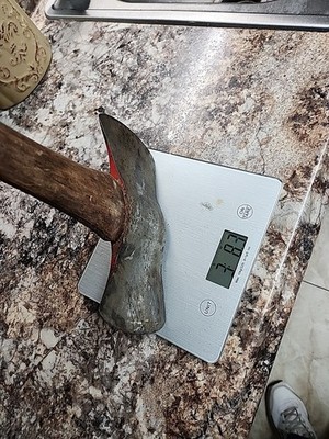 Unmarked True Temper Double Bit Small 8.5 Cruiser Axe Head  2 1/2 lbs 28'' Handle