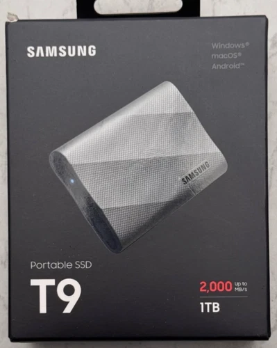 Samsung T9 1TB Portable SSD EXTERNAL HARD DISK DRIVE HDD - NEW SEALED