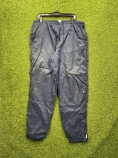 Vintage Nike Track Pants Mens XL 80s Ankle Zip Sweatpants Windbreaker Lined y2k