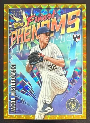 2026 Topps Finest Jacob Misiorowski Gold Geometric (RAW)