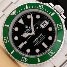 2022 CARD ROLEX SUBMARINER 126610LV 41MM GREEN STARBUCKS STEEL WATCH 7/16 LIVE