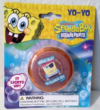 1 BRAND NEW Sponge Bob YE LOOKING AT Nickelodeon Light Up Yo-Yo