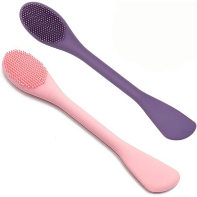 Silicone Face Cleansing Brush, Gentle Exfoliator Scrubber, Soft Reusable Facial