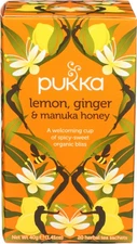 Pukka Herbs Tea Herbal Lmn Gngr Hny 20 BG Pack Of 4