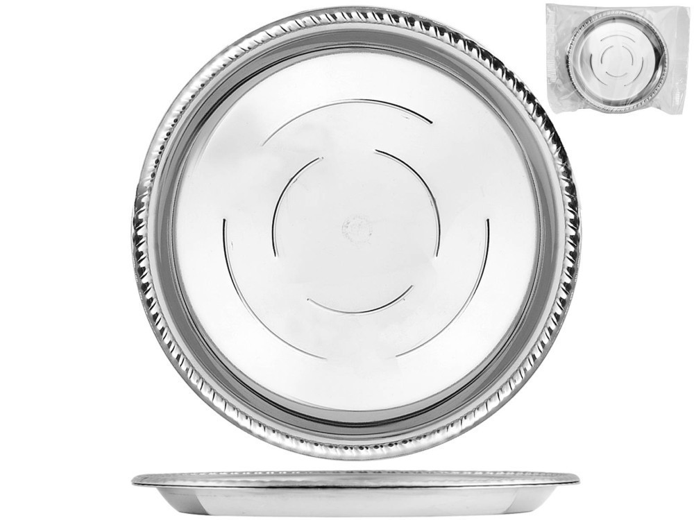 Pack Of 2 Stainless Steel Coasters Art 1025/2 Crazystock Selection