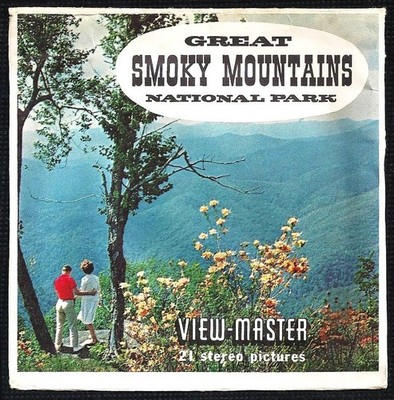 3 View-Master Stereo 3D Reels   A889-E, Great Smoky Mountains, NP, awesome State