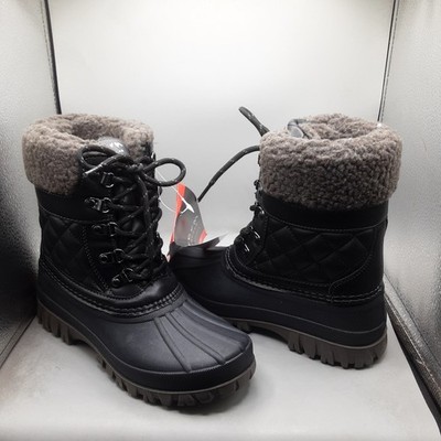 Storm By Cougar Carlisle Carlisle Boots Women's 7M Black Lace-up E198