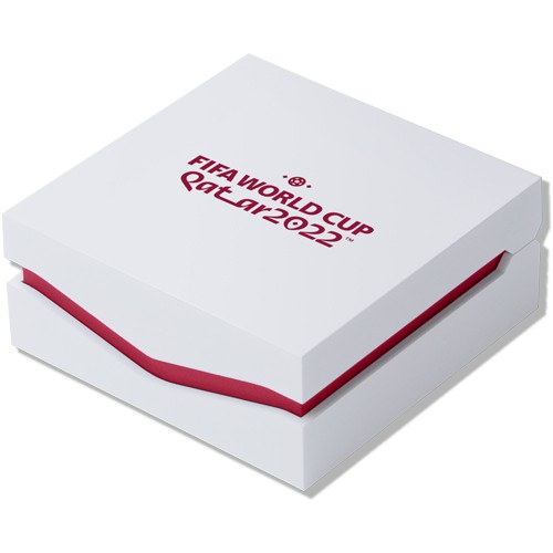 2022 1 oz Proof Qatar Silver FIFA World Cup Celebrate Coin