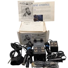Flightcom Model IISX Voice Activated Portable Aviation Intercom 4 Place SR-4 Kit