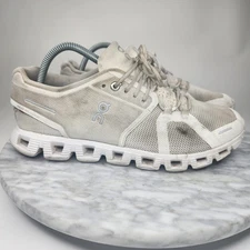 On Cloud Cloud 5 White Mens Running Comfort Atheltic Shoes Size 8 59.98918