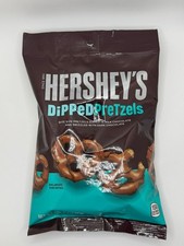 Hershey’s Dipped Pretzels x4 USA Chocolate Covered Pretzel Snacks UK Stock