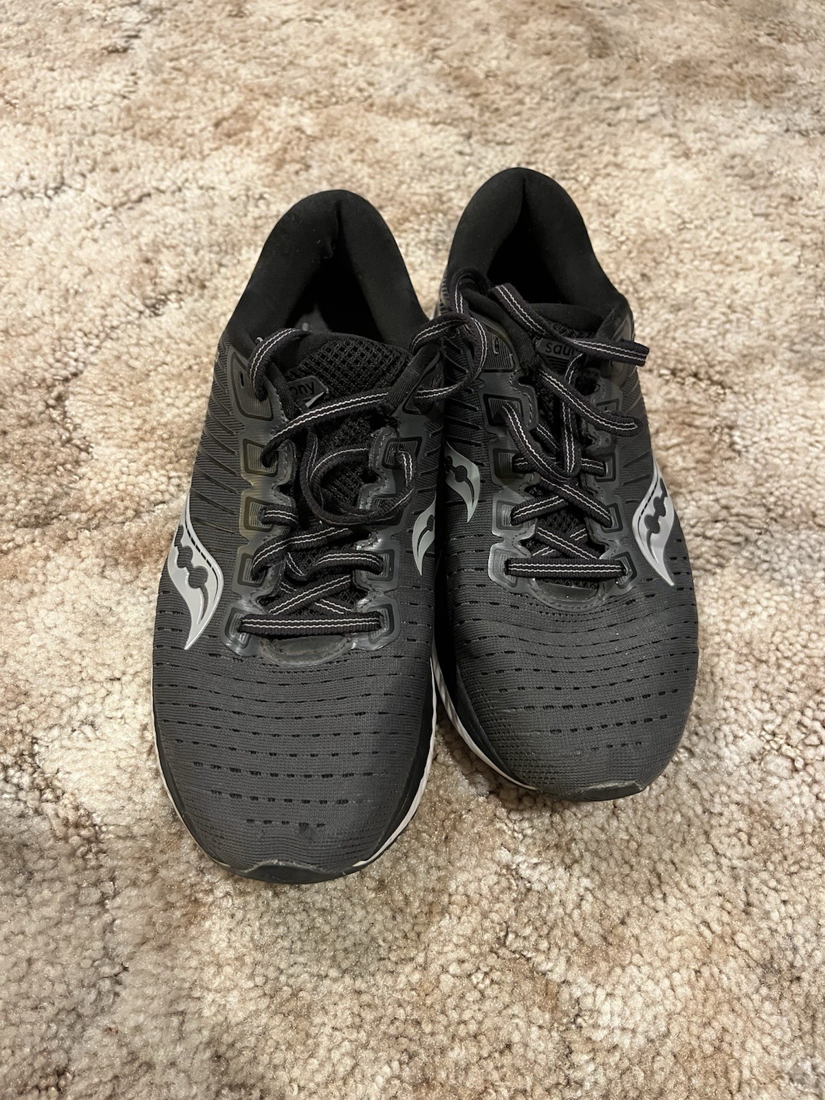 Saucony Guide 13 Shoes Women Size 8 Black Sneakers Running Mesh S10549-40 thumbnail 2