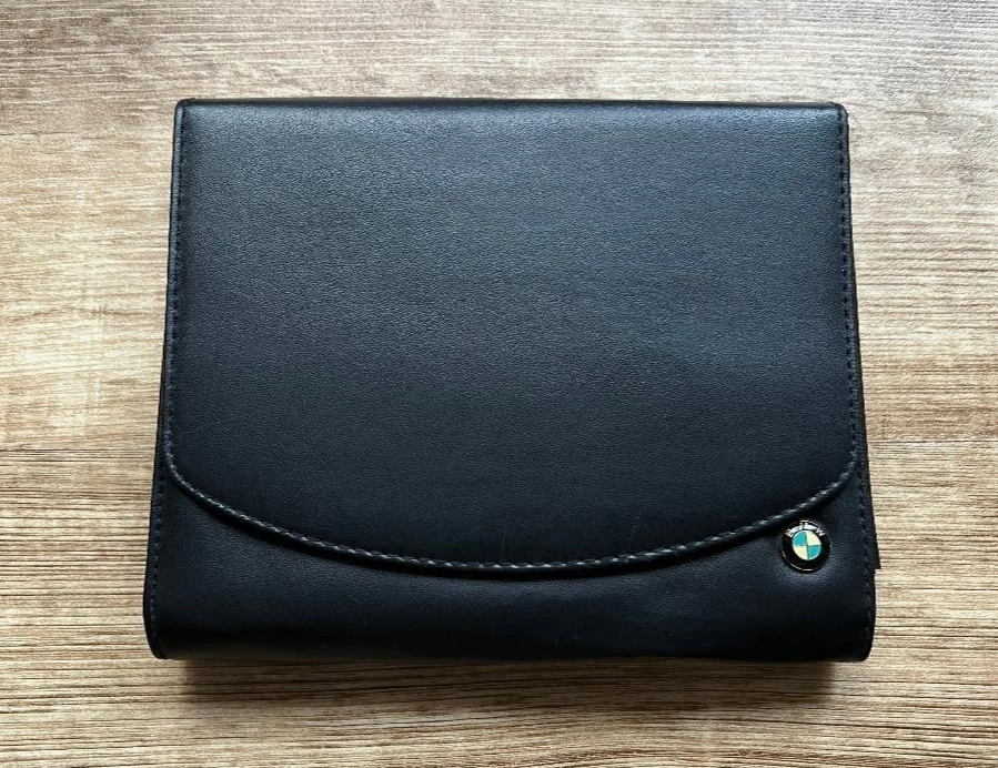 Genuine BMW Wallet Document Folder For Handbook Drivers Owners Manual OEM. - Image 1 of 4
