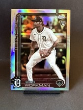 2025 Topps Chrome Update Series - Gage Workman #USC21 Sepia Refractor (RC)