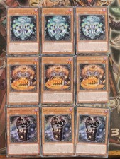 x9 Labrynth Set 3x Cooclock Stovie Torbie Chandraglier TAMA Rare NM 1st Yugioh