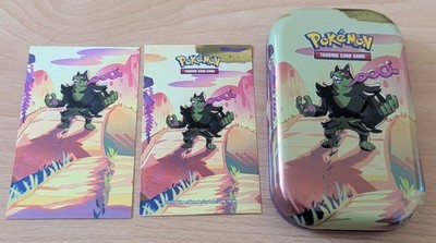 Pokemon Mini-Tin-Box Nebel der Sagen: Boninu LEERBOX+Zubehör