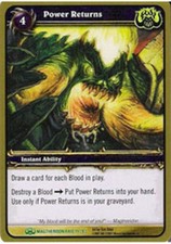 Light Play WoW TCG Power Returns Magtheridons Lair World of Warcraft