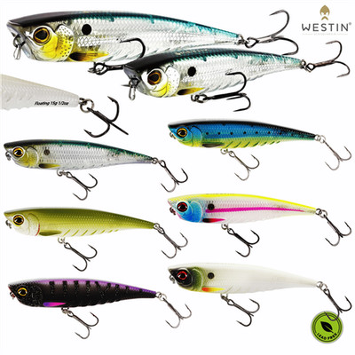 Westin Spot-On Top Walker 10cm 12,5cm Popper Topwater Oberflächenköder