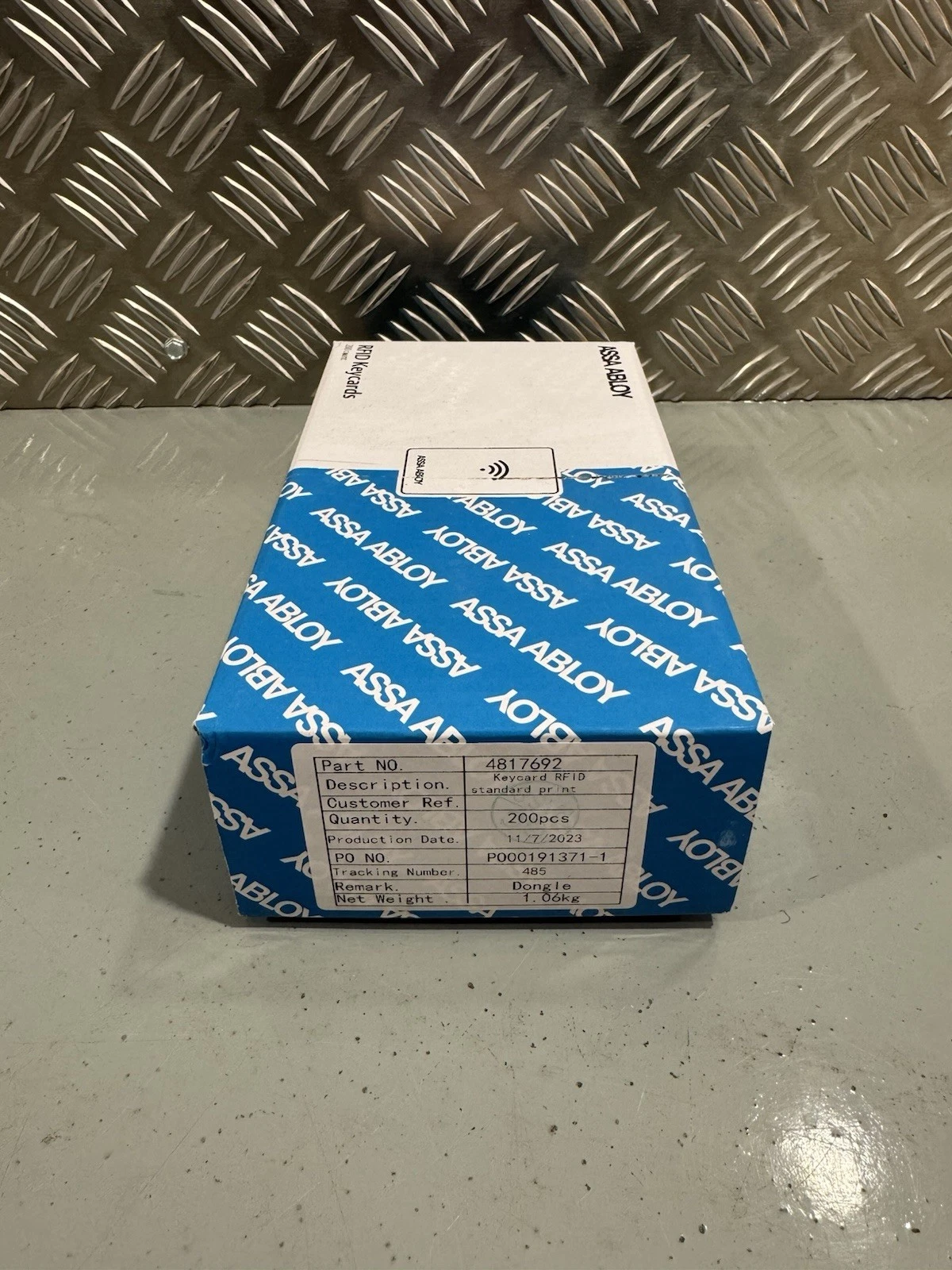 200x Assa Abloy Keycard RFID Standard Print 4817692 Brand New Sealed