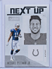 2020 Panini Playbook Next Up Michael Pittman Jr. #NU-22 RC