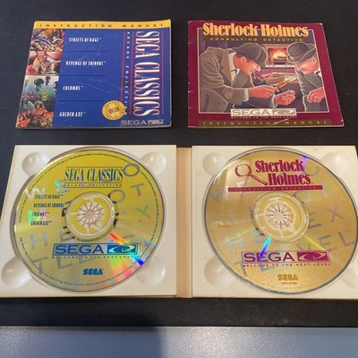 Sega Classics Arcade Collection - Sega Classics & Sherlock Holmes As is 