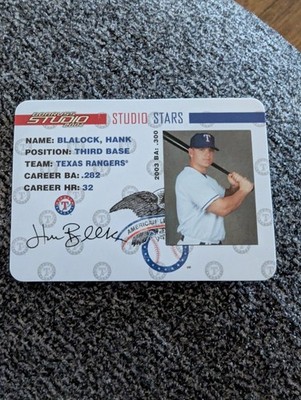 2004 Donruss Studio - Studio Stars Hank Blalock #SS-18