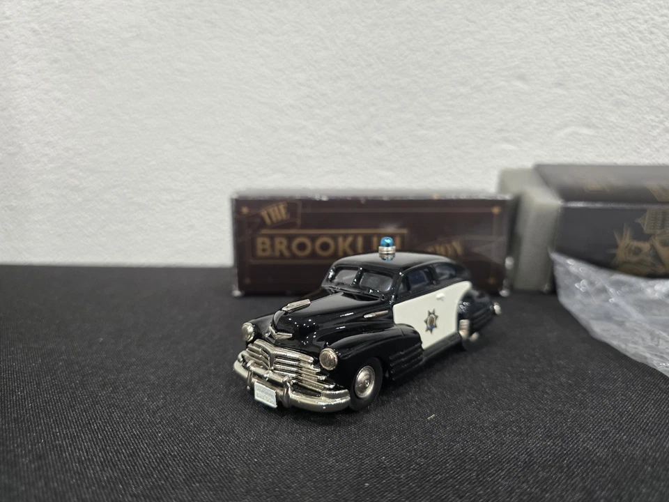 New 1:43 BROOKLIN MODELS 1948 CHEVY CALIFORNIA HIGHWAY PATROL CHP POLICE BRK 50A - Image 2 of 4