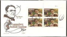 US SC # 3149 Pop Warner FDC.P# Block OF 4, Artmaster Cachet.