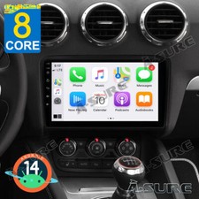 Für Audi TT MK2 8J 2006-14 Android 14 Carplay Autoradio 4+64G GPS NAVI WIFI BOSE