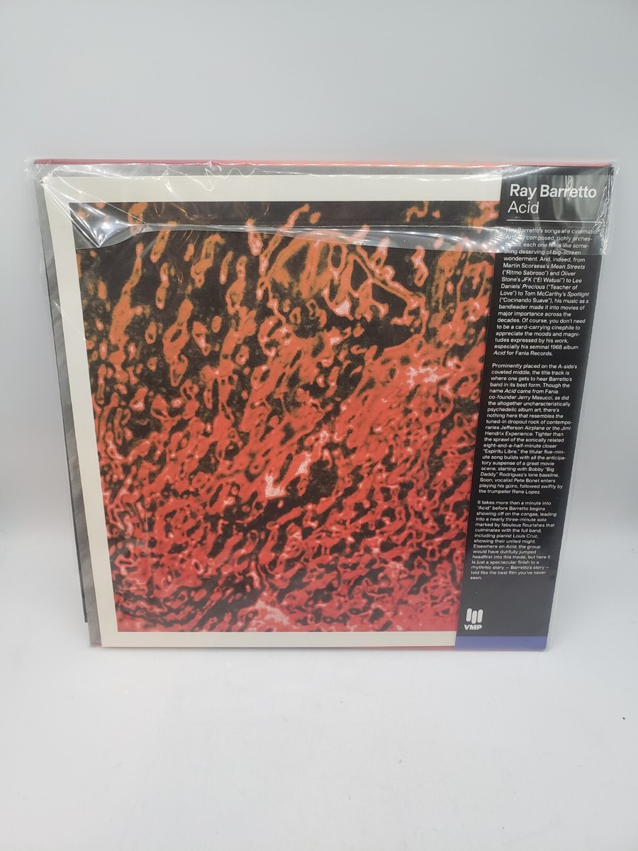 Ray Barretto Acid Orange Smoke Colored Vinyl Record 180g VMP