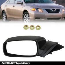 Mirror Side View Power Heated Driver Left LH For Toyota Camry 2007-2011