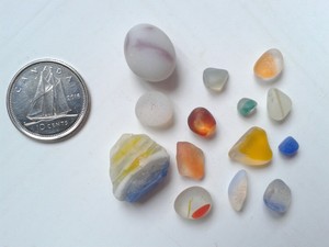 Bay Of Fundy Beach Glass That I Found Near Halls Harbour