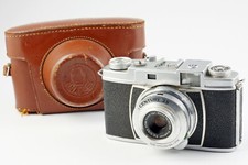 Graflex Century 35 Rangefinder Camera  Kowa 45mm f/3.5 Lens  Case Parts/Repair