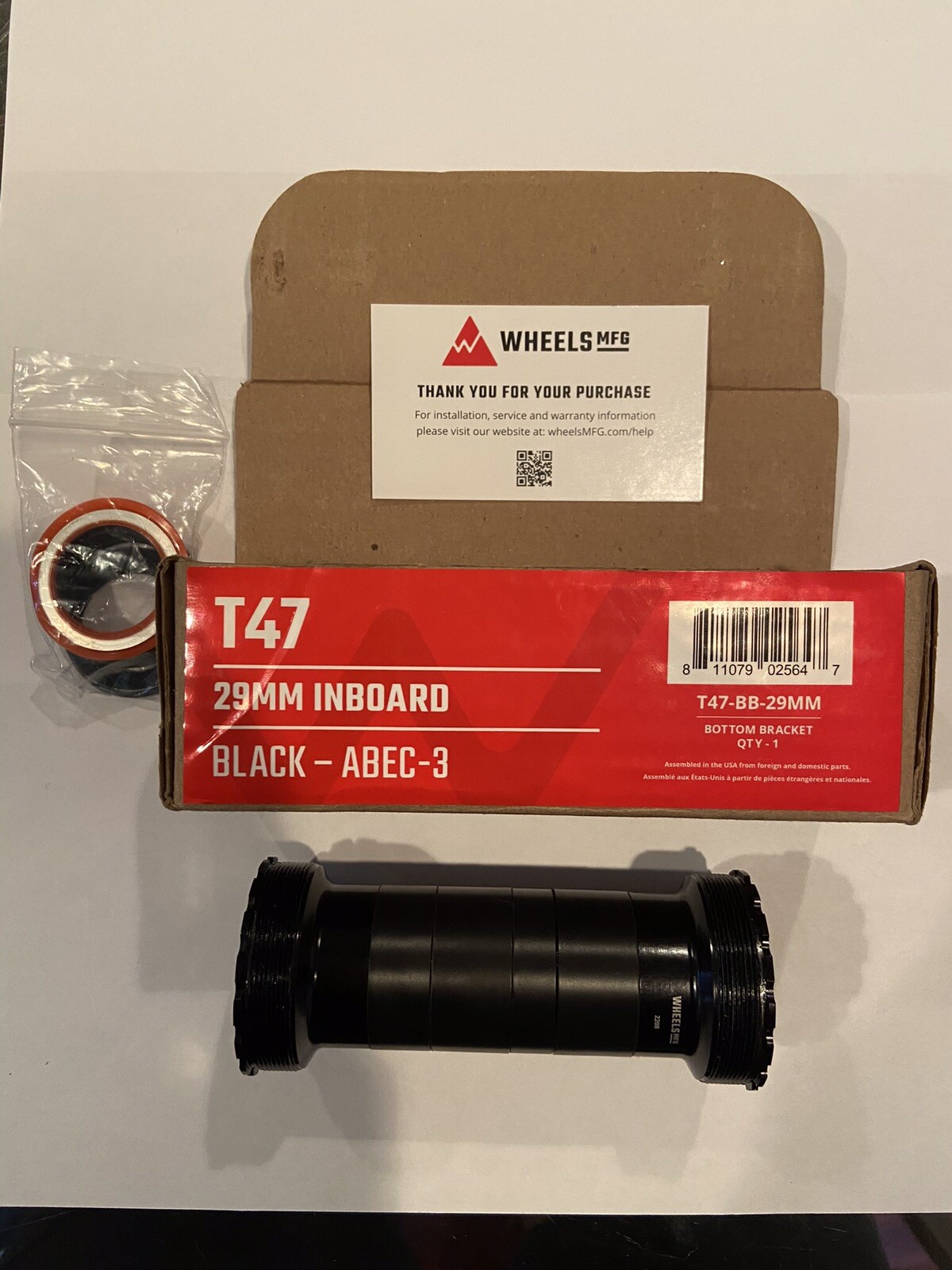 Mtb Bottom Bracket Wheels Manufacturing BSA English Threaded