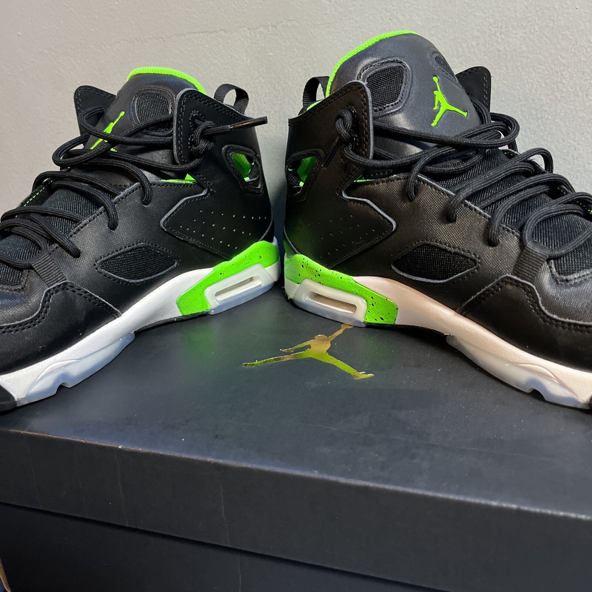 Jordan バスケットボールシューズ ブラック/ライムグリーン Size 7 - Jordan Flight Club 91 Black Green Strike | eBay