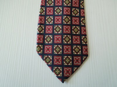 ST.GEORGE MILANO SEIDENKRAWATTE SEIDENKRAWATTE MADE IN ITALY 616