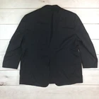 Giacca blazer cappotto Burberry London uomo EU 52R US 42 grigio antracite lana 2 bottoni