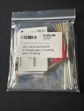 LOT - D'addario Prelude 1/2 Violin Strings 9 Full Sets  Extras 