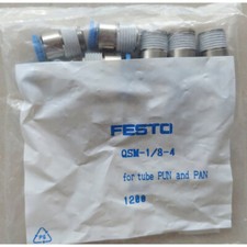 10pcs new Festo Fittings QSM-1/8-4 153305 