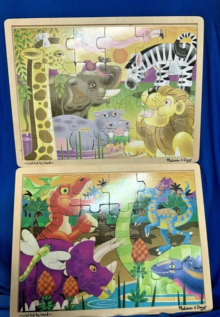 Melissa and doug cheap 24 piece puzzles