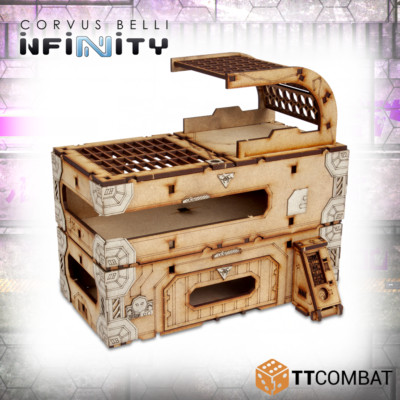 SFU077 - TTCombat - Si-Fi Utopia - Prefab Chems Lab - (Corvus Belli, Infinity)