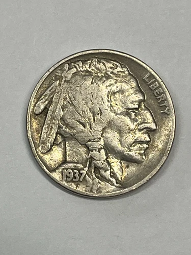 1937-D Buffalo Nickel F - Fine