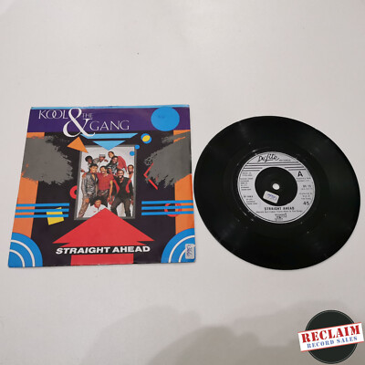 kool & the gang straight ahead 7'' vinyl record very good condition