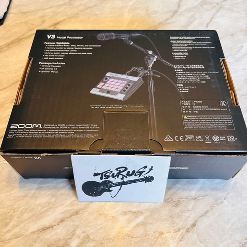 Zoom V3 Multi-Effect Vocal Processor USB Interface for Live Streaming Brand New - Picture 9 of 9