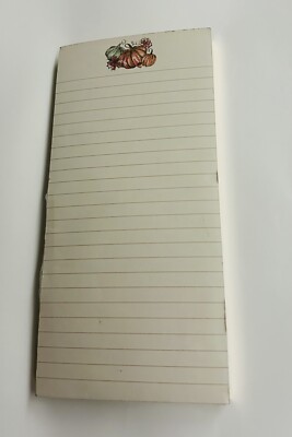 New Pumpkin Pad Notes Magnet 100 Lined Pages Punch Studio Thanksgiving