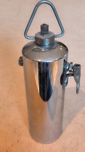 ANTIQUE Chrome SURE SHOT SPRAY BOTTLE