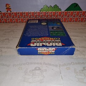 BIONIC COMMANDO NINTENDO NES VERSIONE PAL A MATTEL ITALIANO ITA CIB 8 BIT CAPCOM