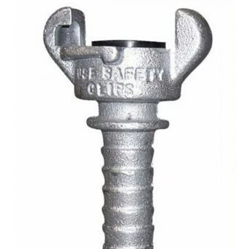 Abbott Rubber Air Hose Chicago Style Coupling 3/4" Universal