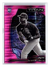 Luis Gil 2022 Panini Chronicles Crusade Pink Pulsar Prizm Rookie RC #7